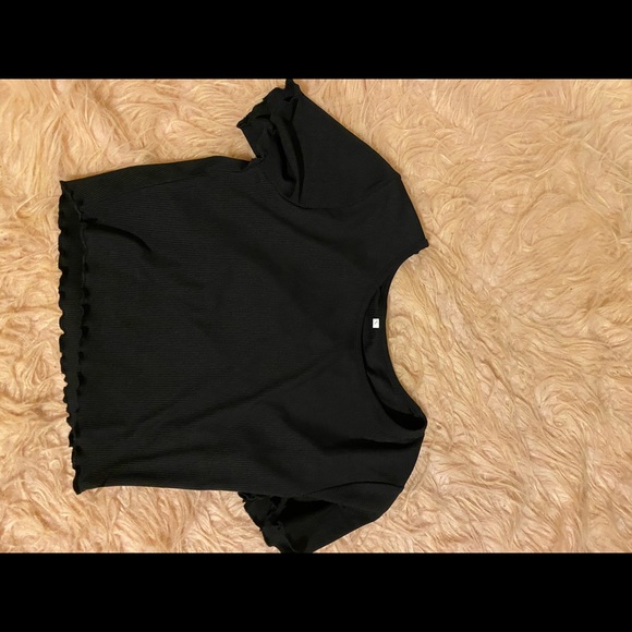 Black Crop Top - Picture 1 of 1